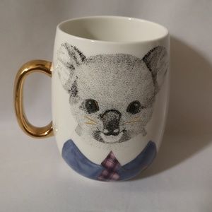 Adorable & Formally Dressed Koala Fine China Coffee/Tea Mug Exclusive for Pier 1